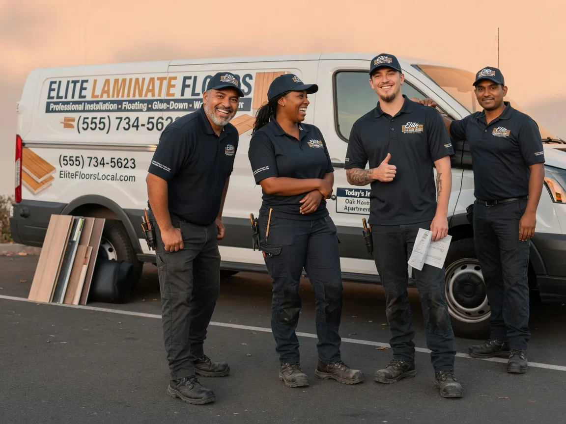 Laminate flooring installation company in Hebron, OH